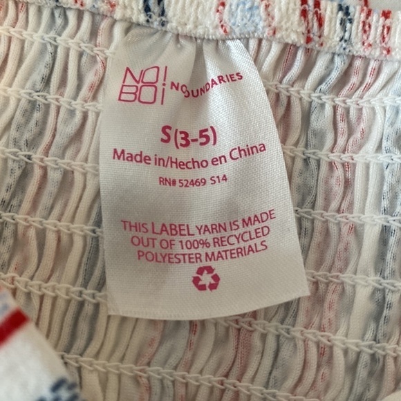 No Boundaries Strapless Striped Top - Picture 3 of 3